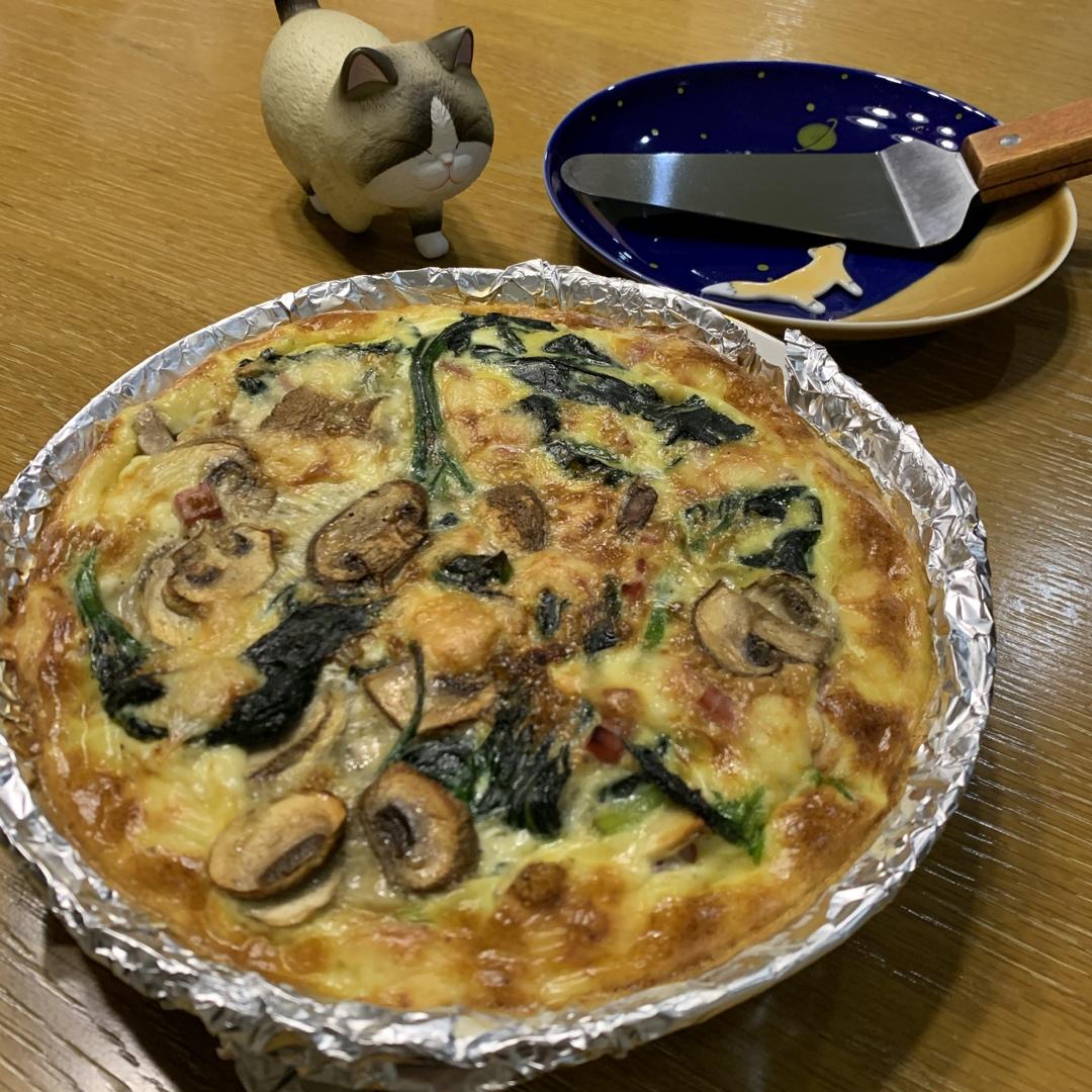 法式菠菜奶酪咸派 quiche aux épinards