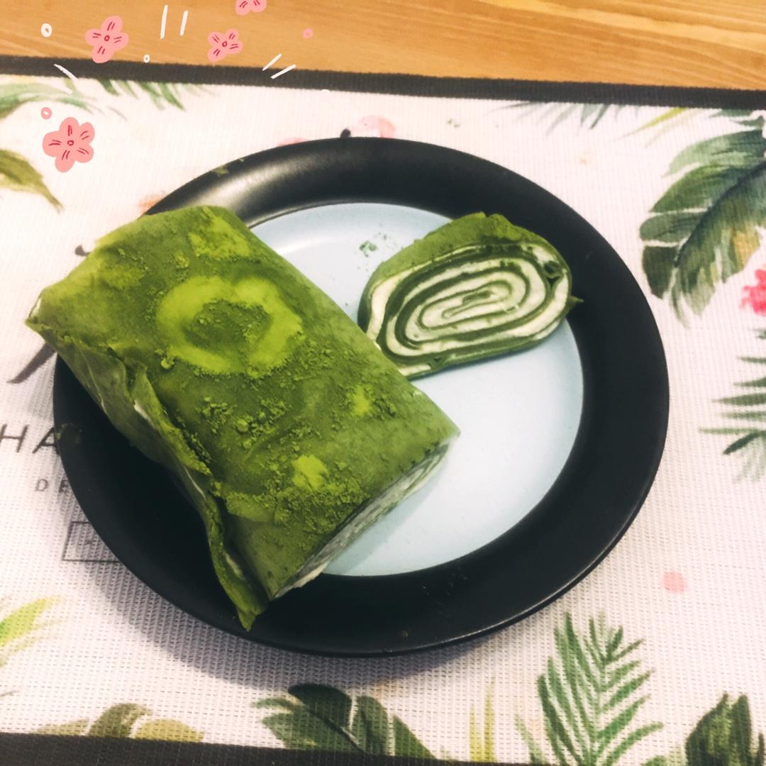 【抹茶毛巾卷】