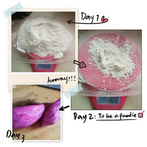 椰丝紫薯球的做法 步骤1