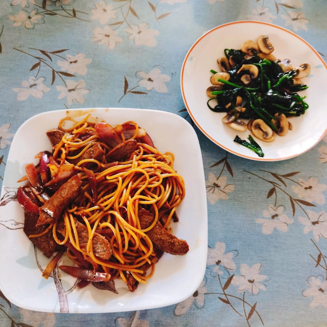 味道不输西餐厅的黑椒牛柳意面