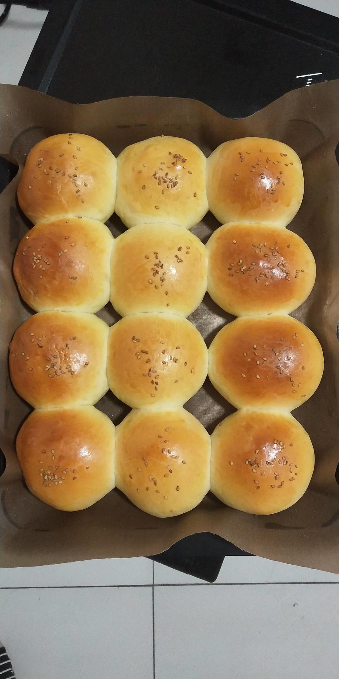 奶黄小餐包-一次发酵超好吃（附快手奶黄馅制作方法）