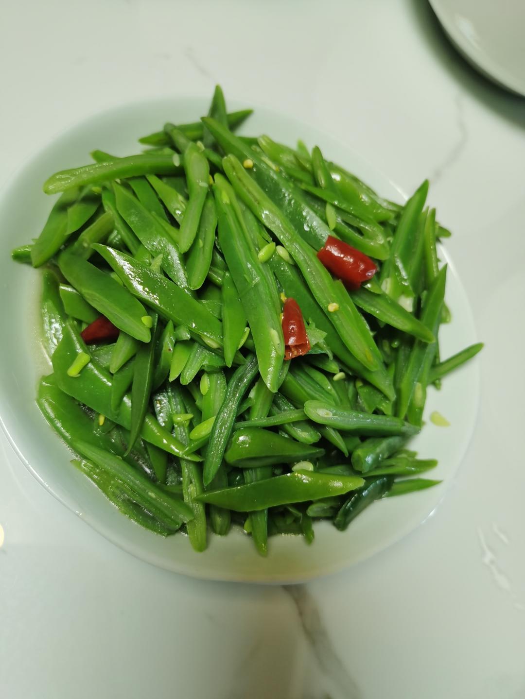 凉拌扁豆（刀豆）