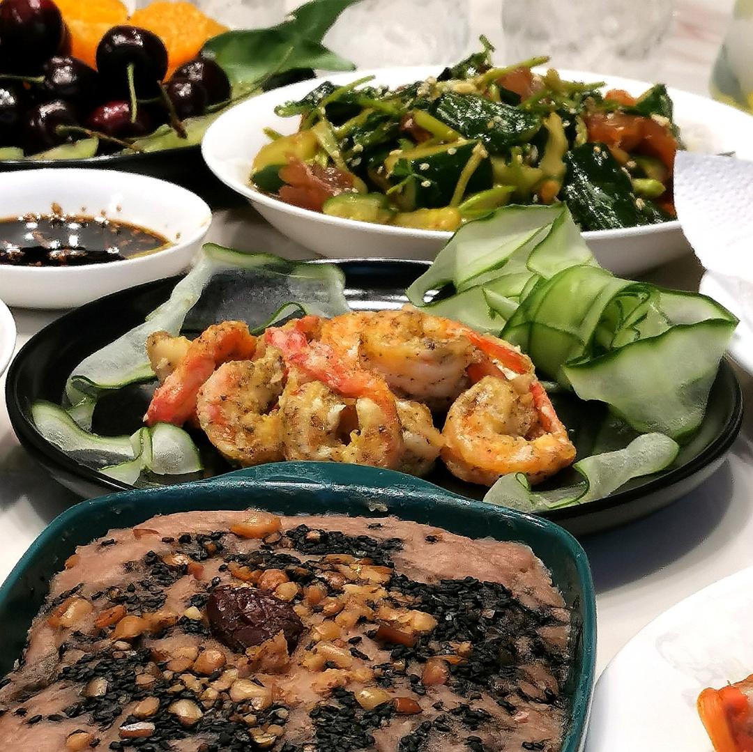 柏悦平替版芥末虾球