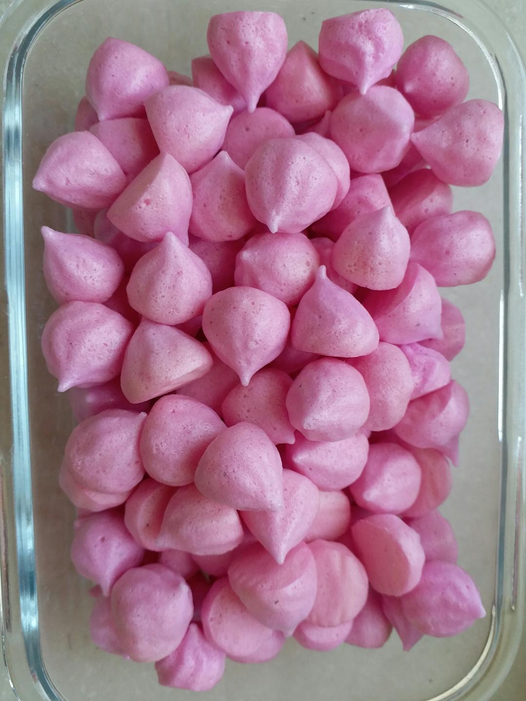 迷人的火龙果溶豆酸奶溶豆宝宝辅食