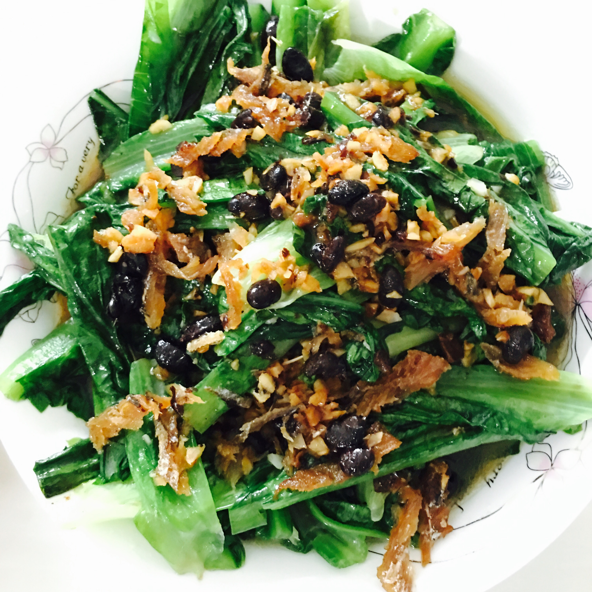 豆豉鲮鱼油麦菜