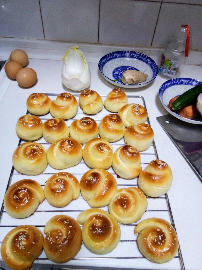 脆底蜂蜜小面包
