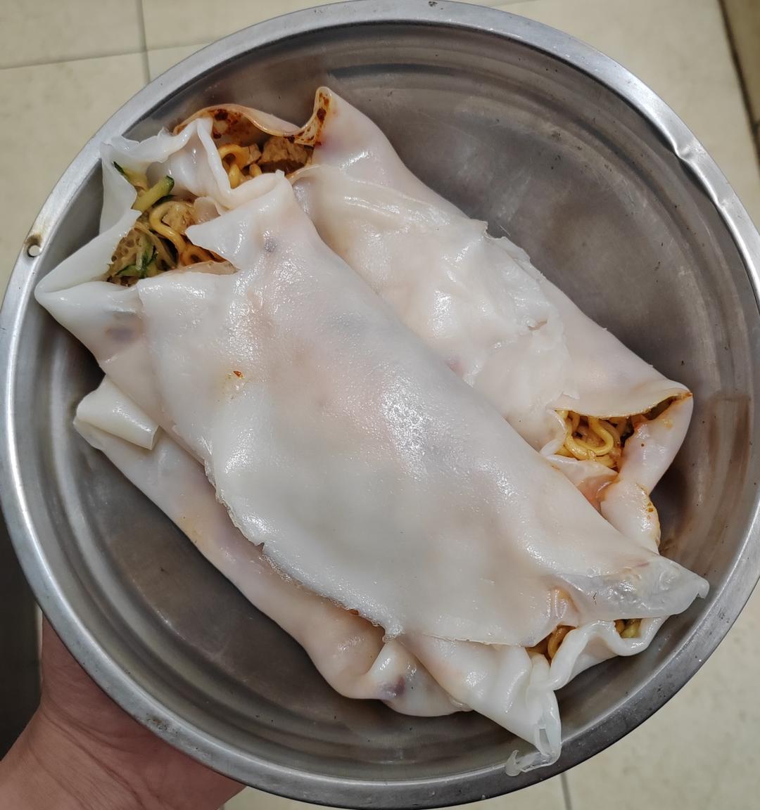 【火鸡面裹凉皮的做法步骤图,怎么做好吃】北冥有鲲7_下厨房