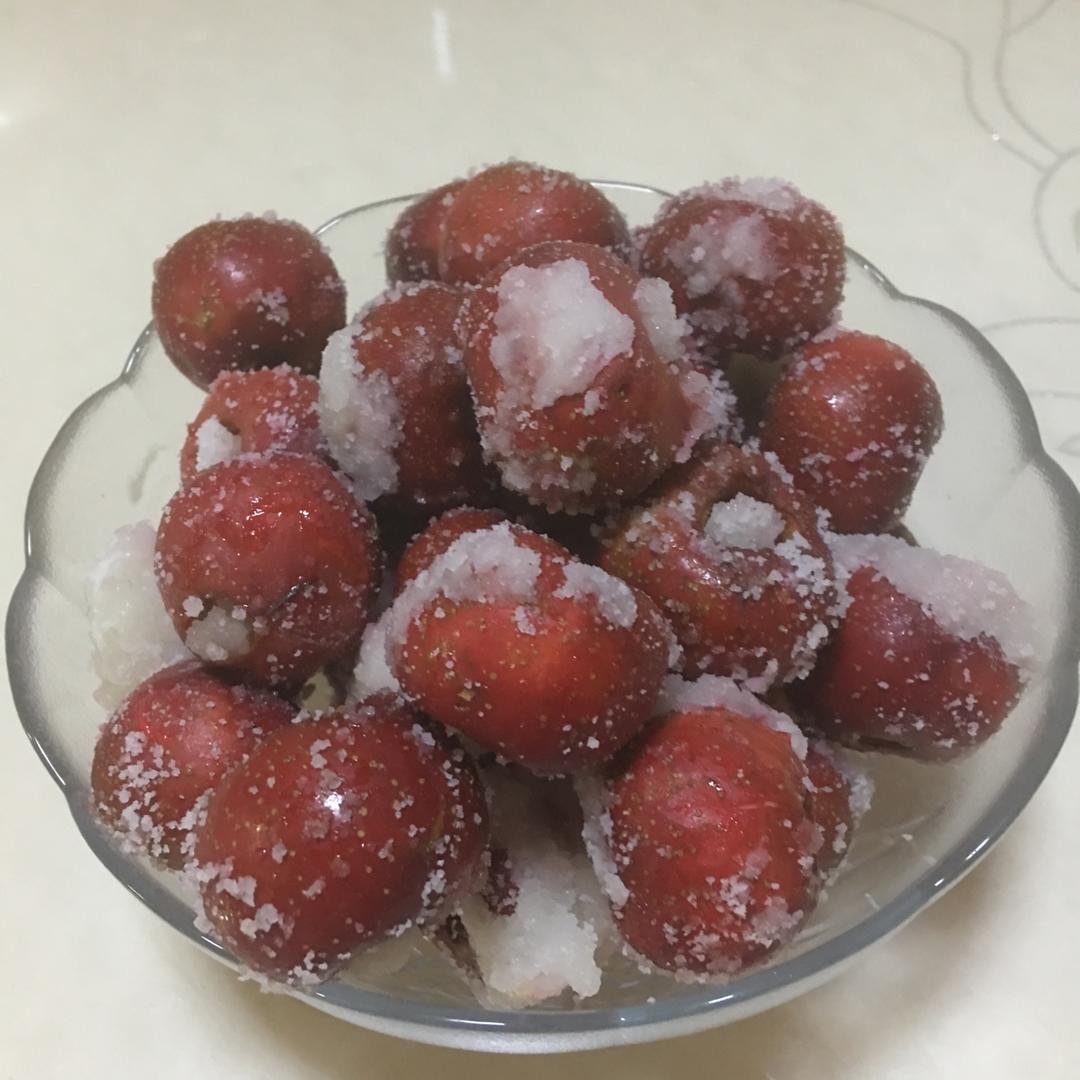 山楂糖雪球