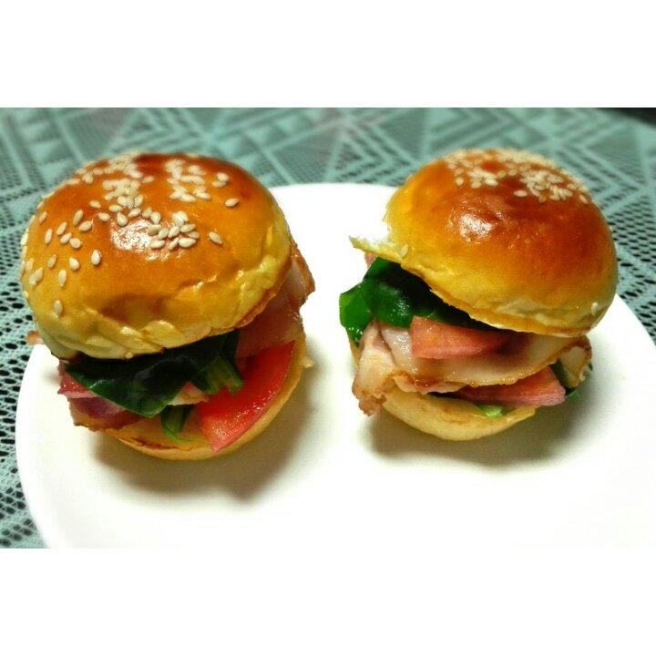 angeljpsx做的mini小汉堡高颜值超好味