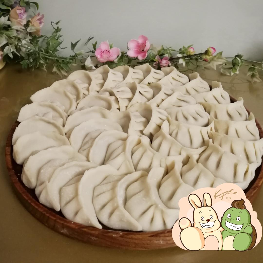 牛肉芹菜香菇饺子