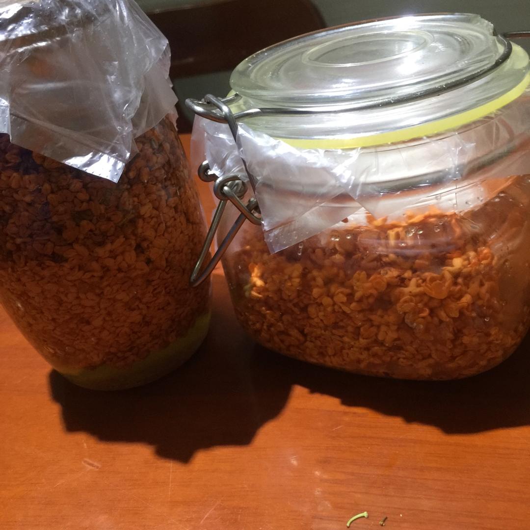 自制蜂蜜桂花酱&糖桂花酱