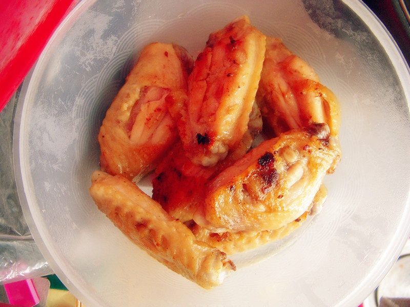 电饭锅版的盐焗鸡翅