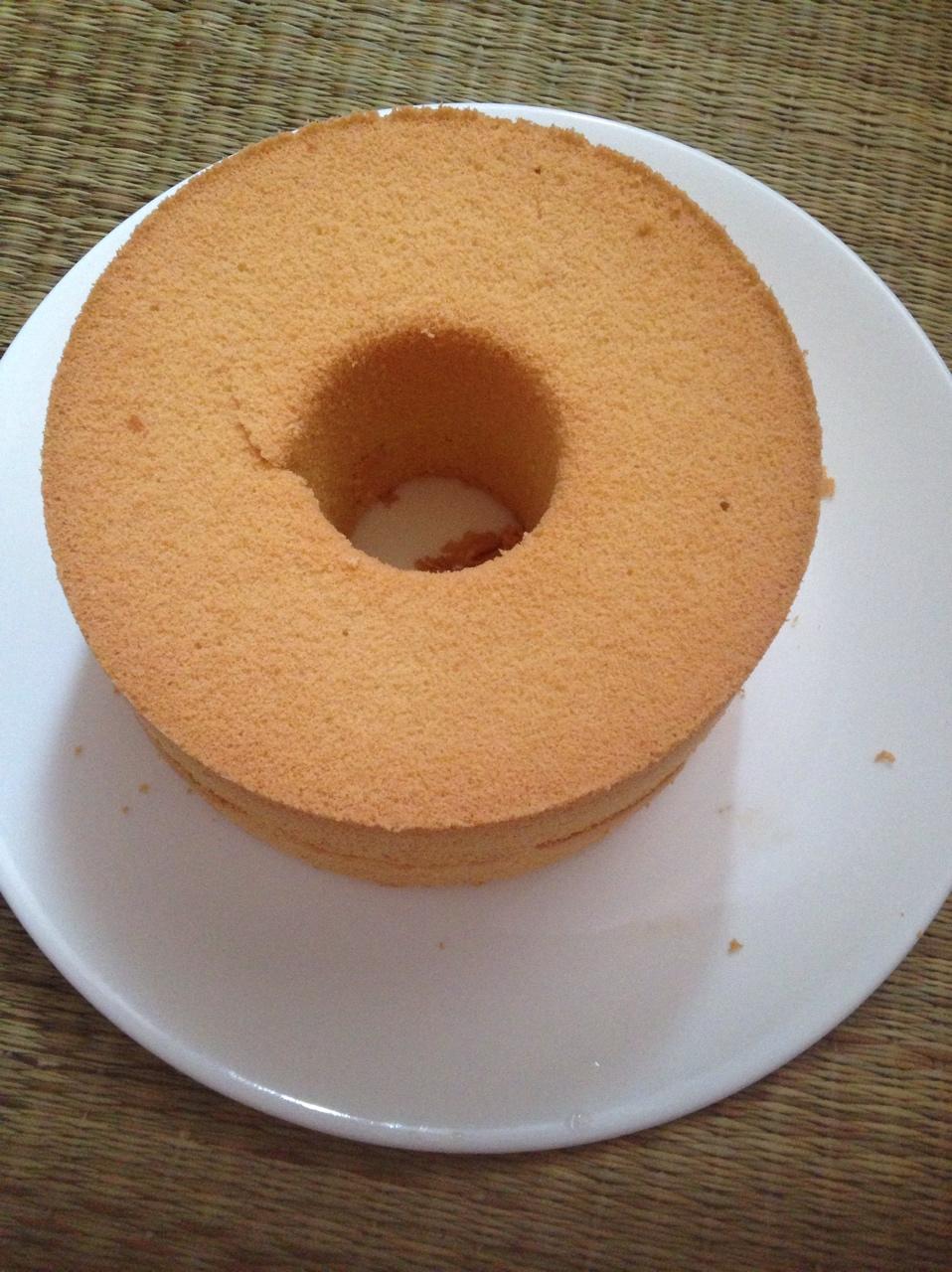 呼嘻嘻做的青井聪子の豆奶戚风蛋糕