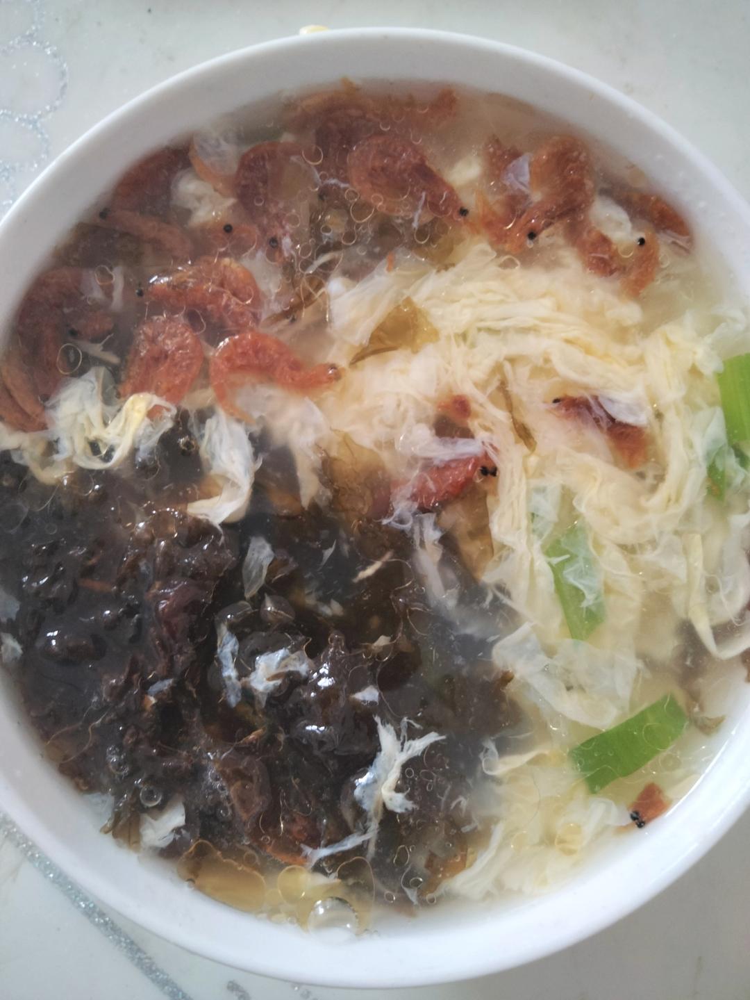 最鲜美好喝的「紫菜蛋花汤」