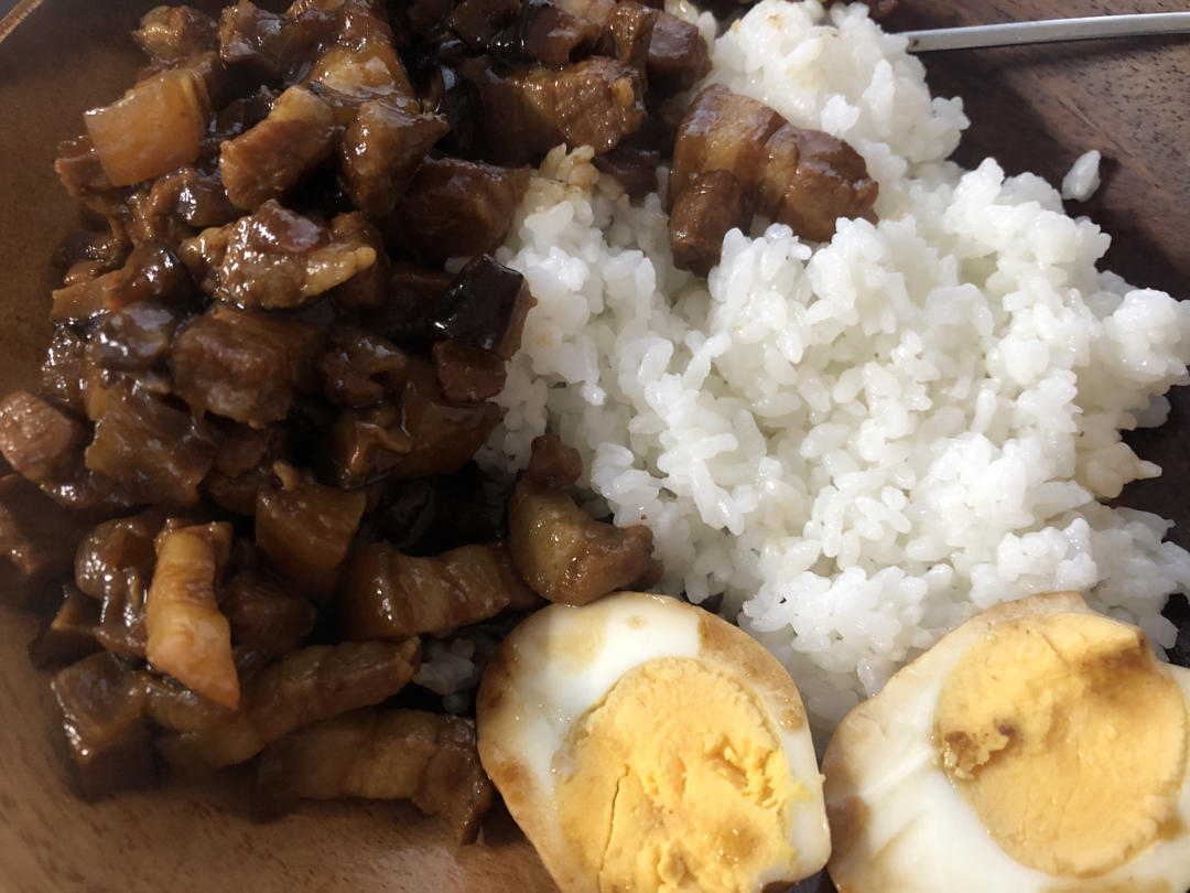 在家也能做的卤肉饭