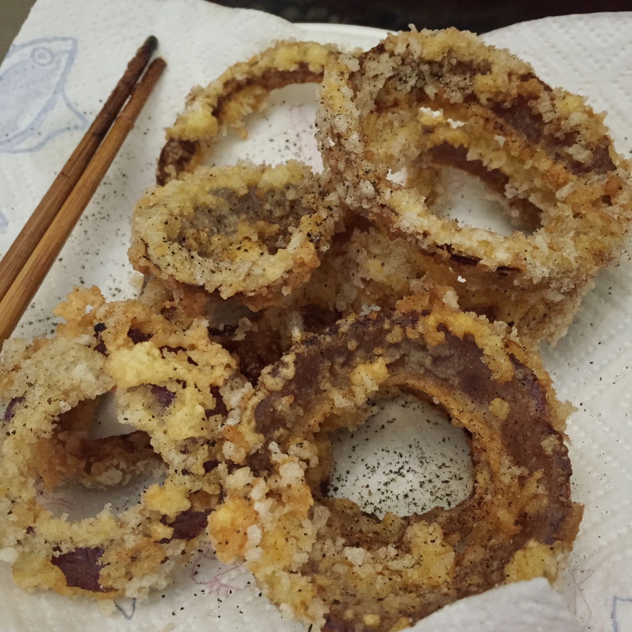炸洋葱圈
