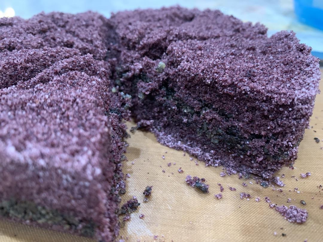 一口兰香——紫米松糕（二）