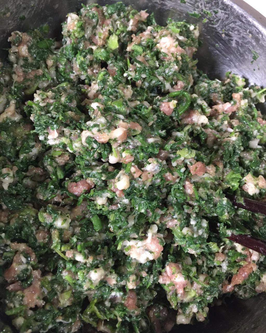 荠菜猪肉馄饨