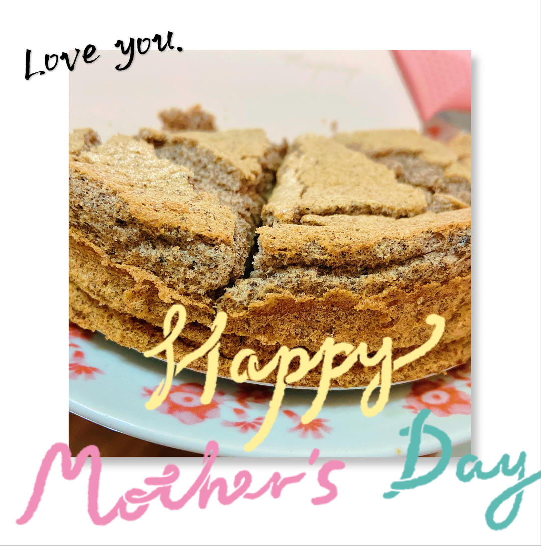 奥利奥可可戚风蛋糕（六寸）