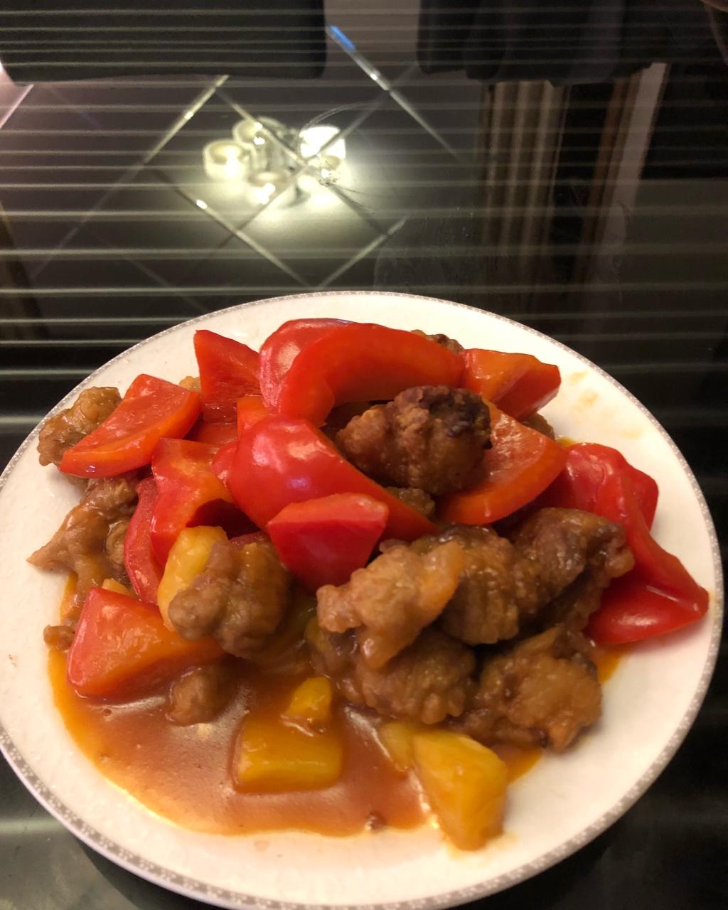 秘制菠萝咕噜肉（绝对好吃）
