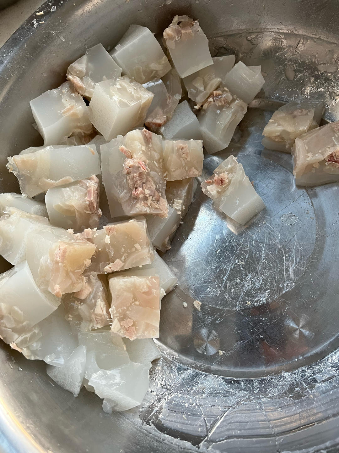 水晶肉皮冻