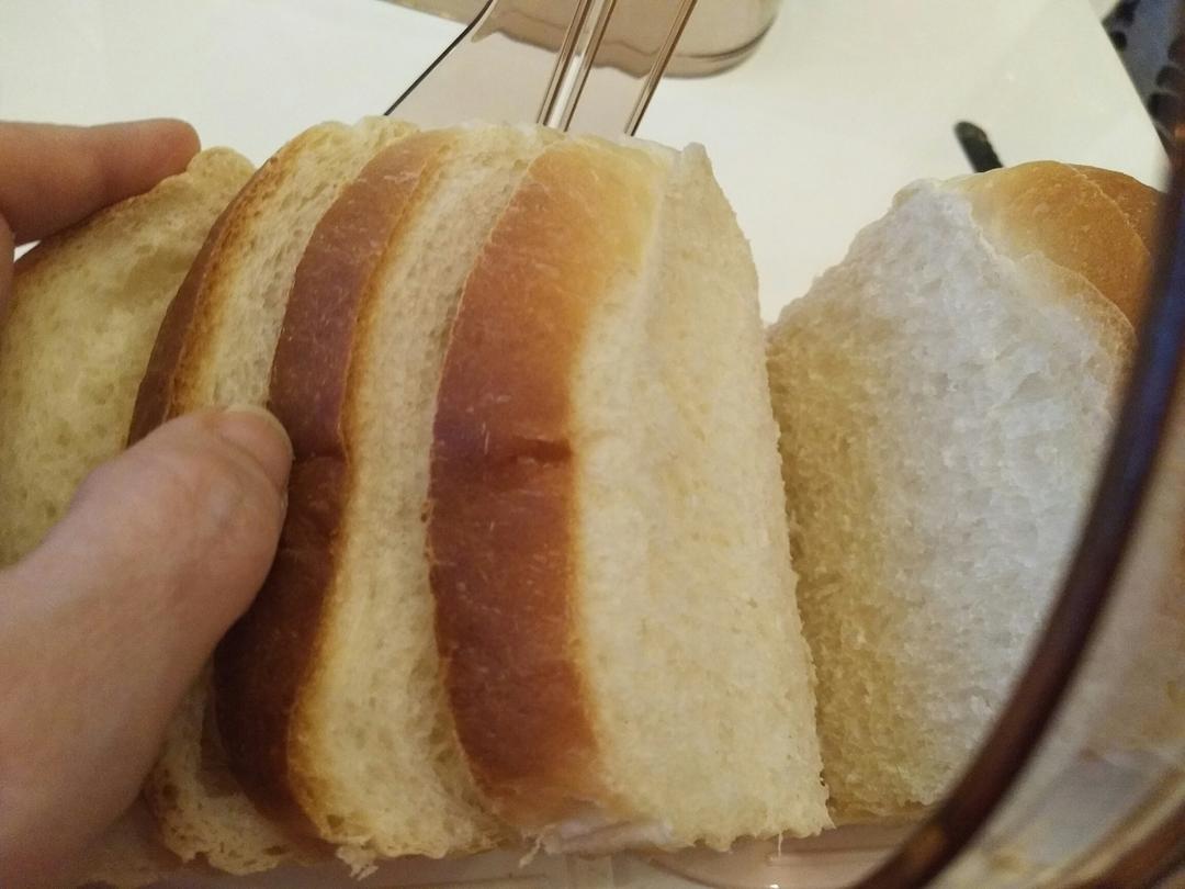 纯奶手撕吐司的做法 步骤1