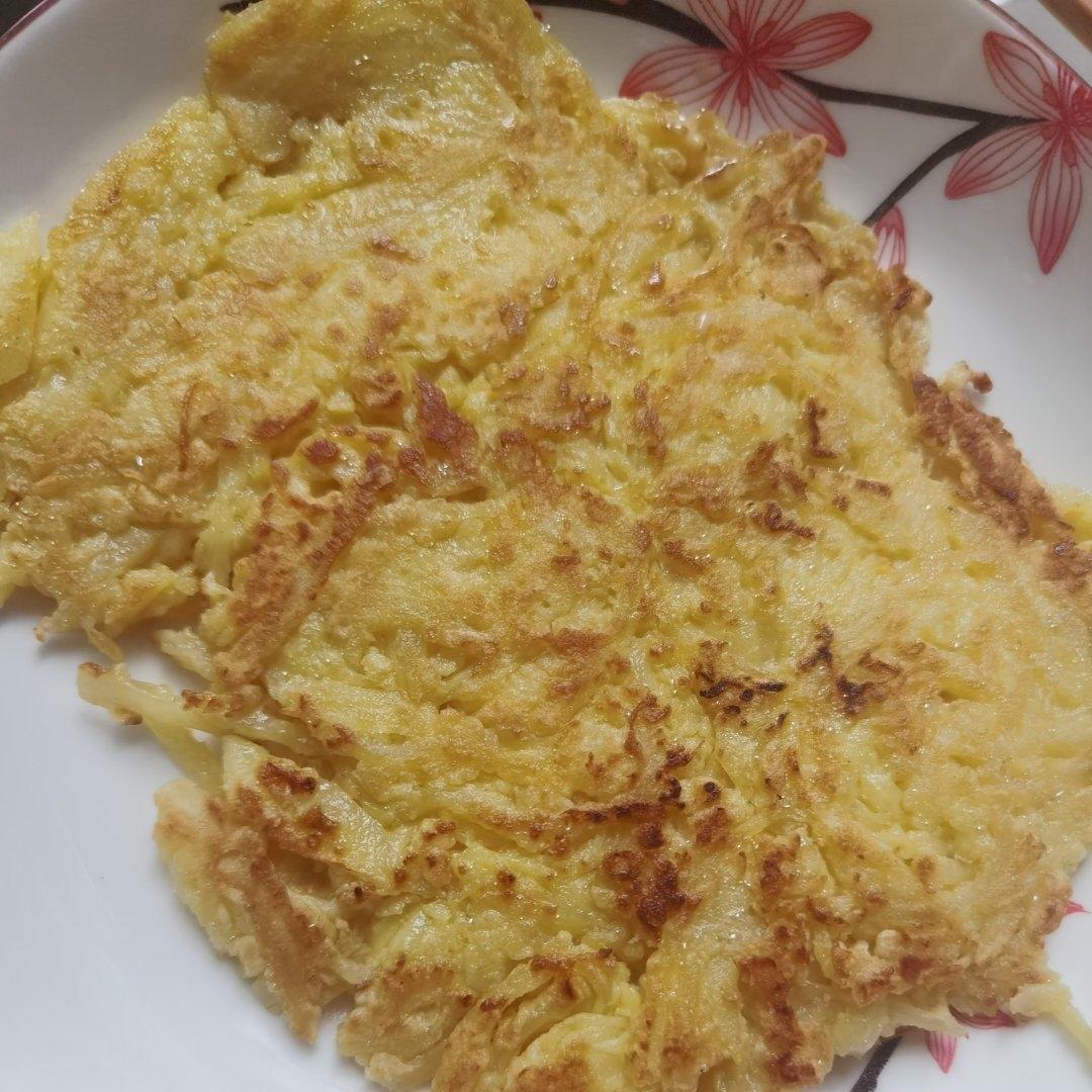 土豆丝鸡蛋饼