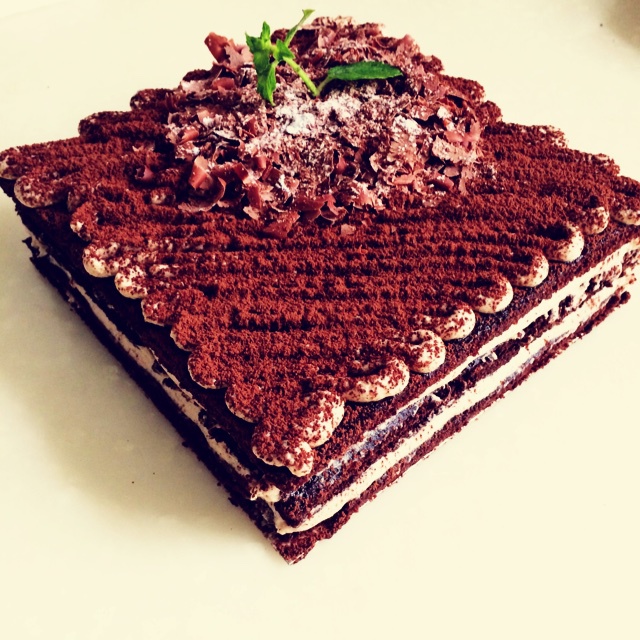 栗子巧克力蛋糕