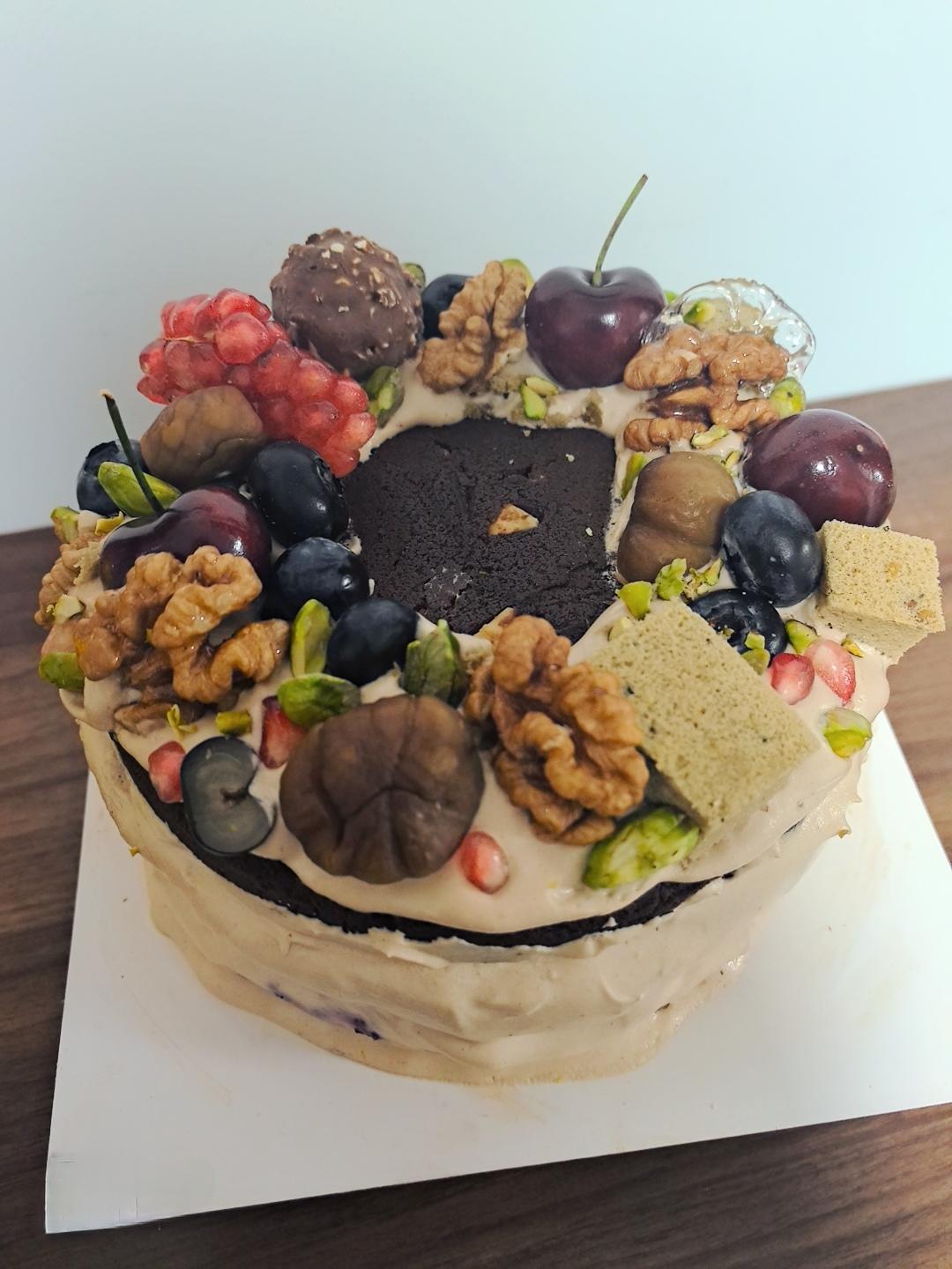 布朗尼芝士蛋糕