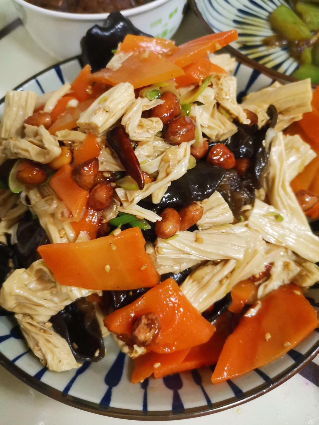 好吃到尖叫的凉拌腐竹