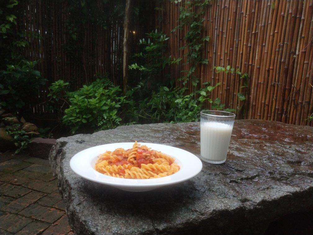 我一直梦想的田园的早餐