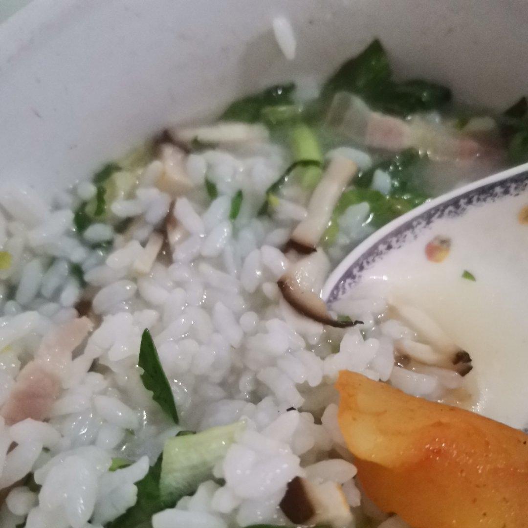 咸肉青菜汤饭(上海泡饭)