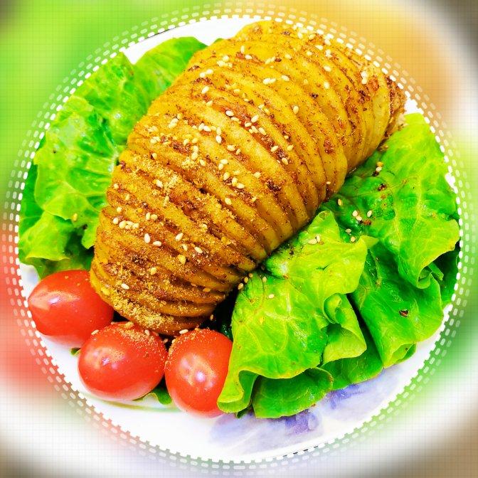 培根风琴烤土豆