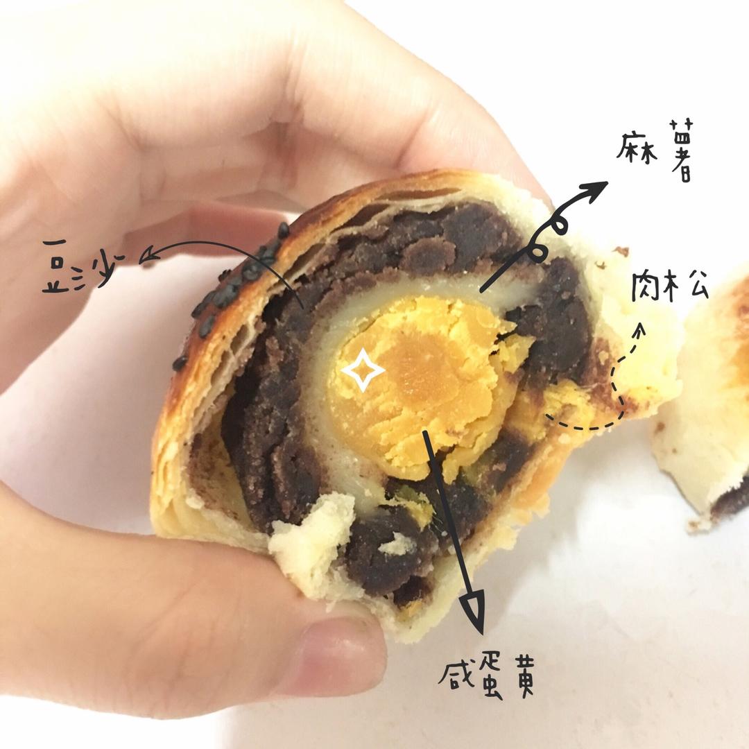 ㊙️网红麻薯肉松蛋黄酥🔥，好吃到爆‼️