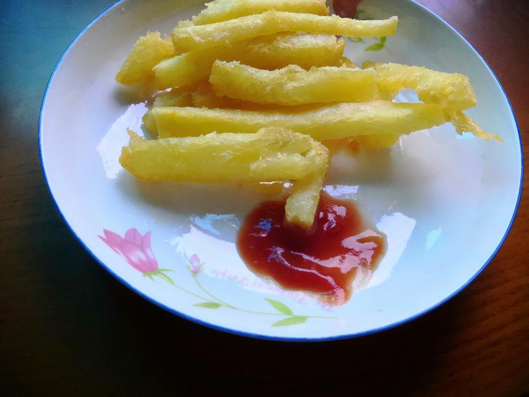 自制炸薯条