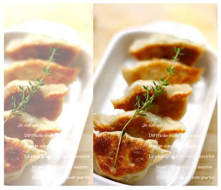 菠菜鸡蛋素煎包的做法