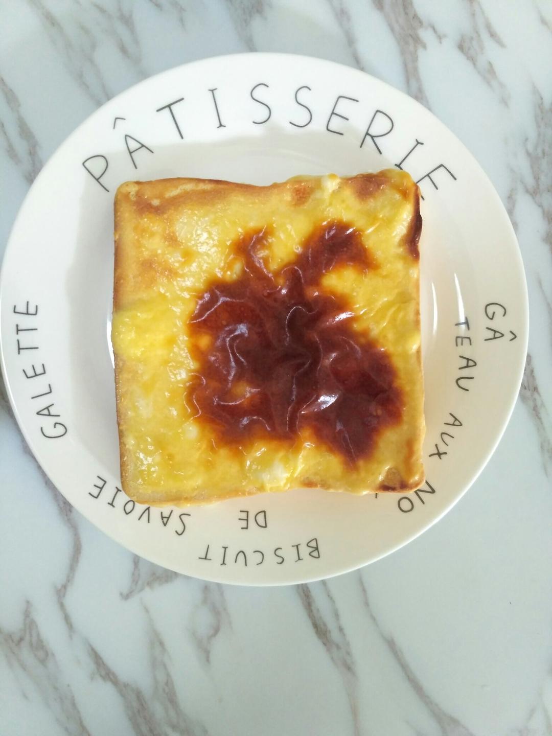 乳酪厚片（消耗吐司，奶油奶酪）