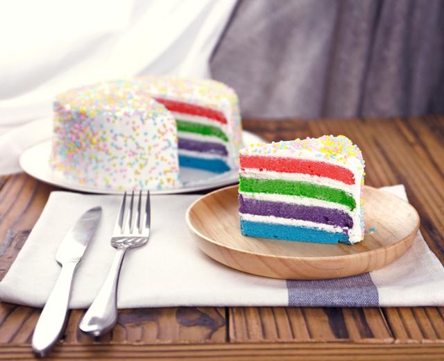 Bakingpie-五彩缤纷彩虹的颜色&彩虹蛋糕的做法