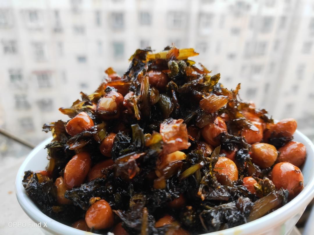 超级好吃的雪菜花生