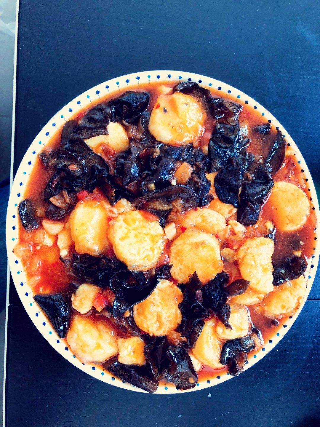 鱼香日本豆腐