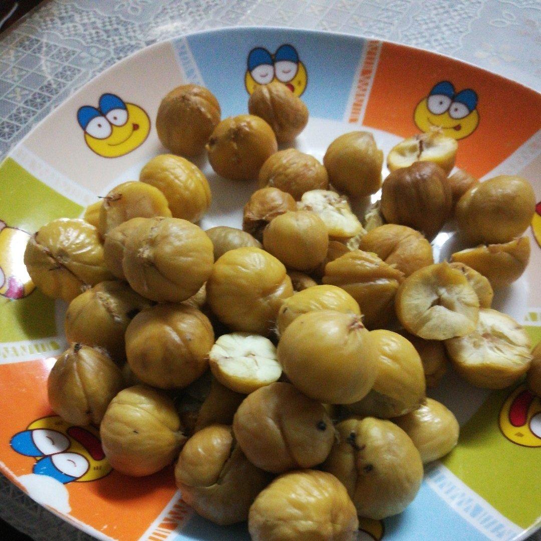 剥板栗最省事、最省时的方法