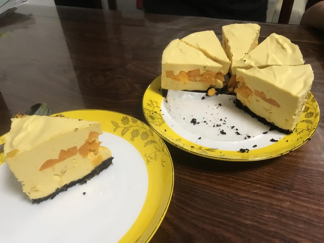 【视频】芒果慕斯（6寸） | 含镜面果胶配方