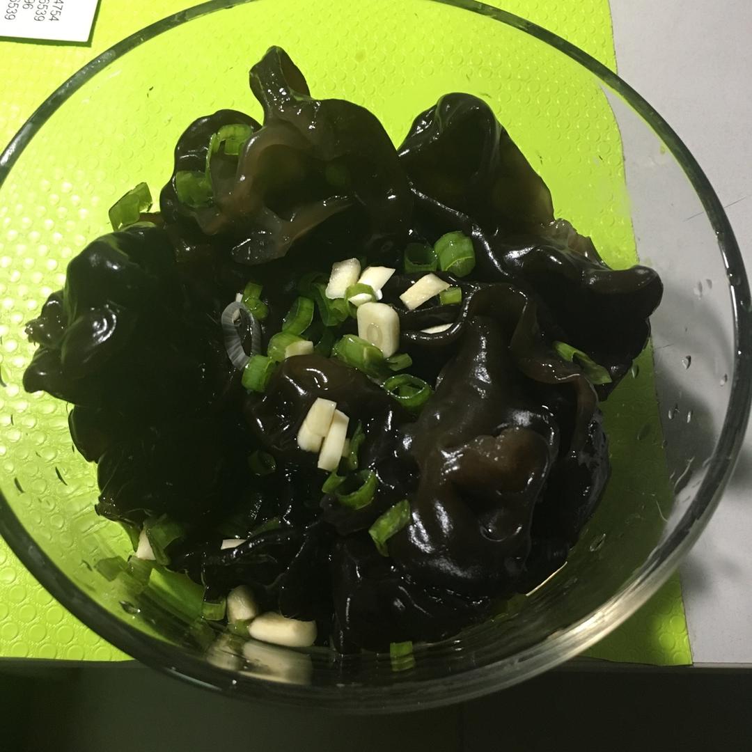爽口拌木耳