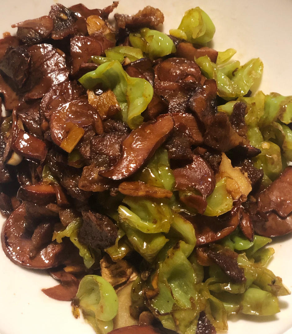 爆炒牛肝菌