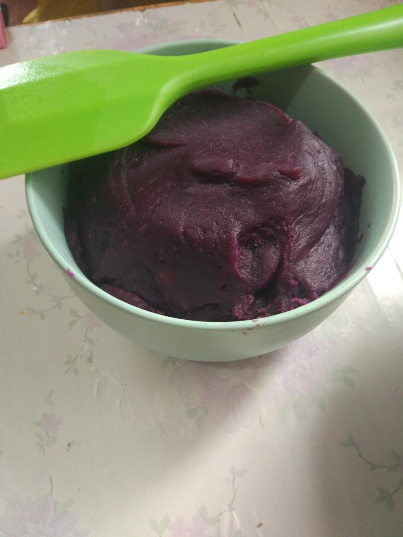 懒到极致紫薯红薯馅（面包机）