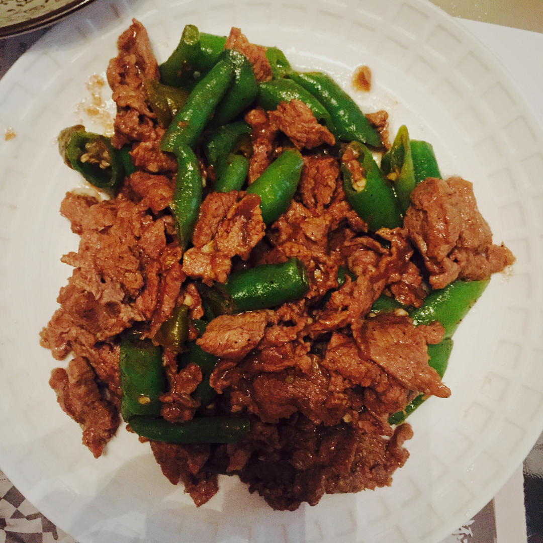 杭椒牛柳