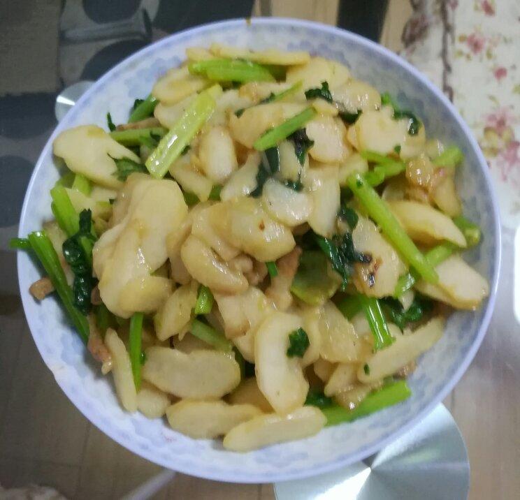 荸荠炒肉