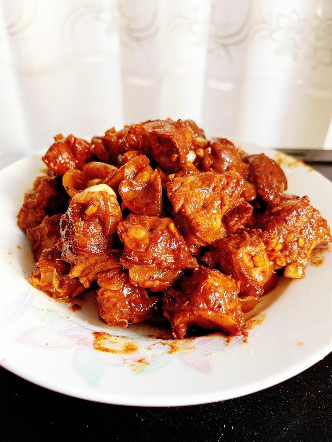 浇汁牛肉粒（低温慢煮）的做法