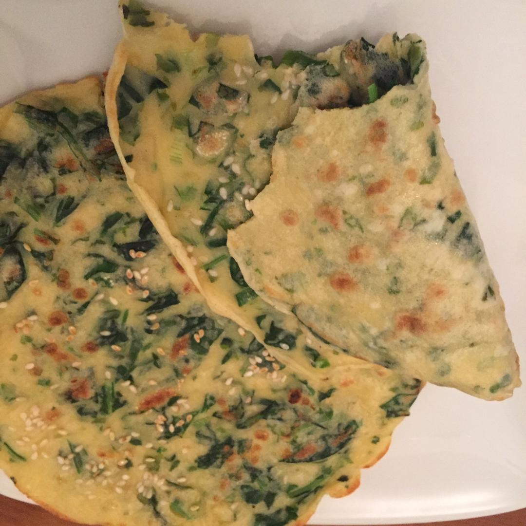 萝卜缨烙饼