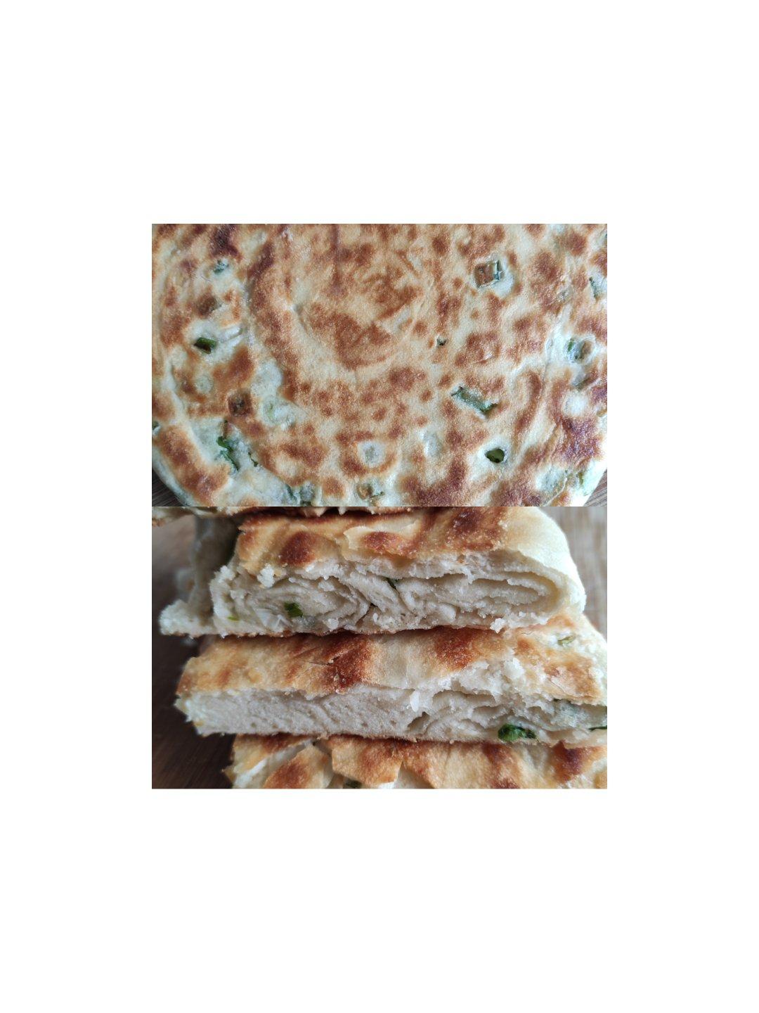 发面葱油饼